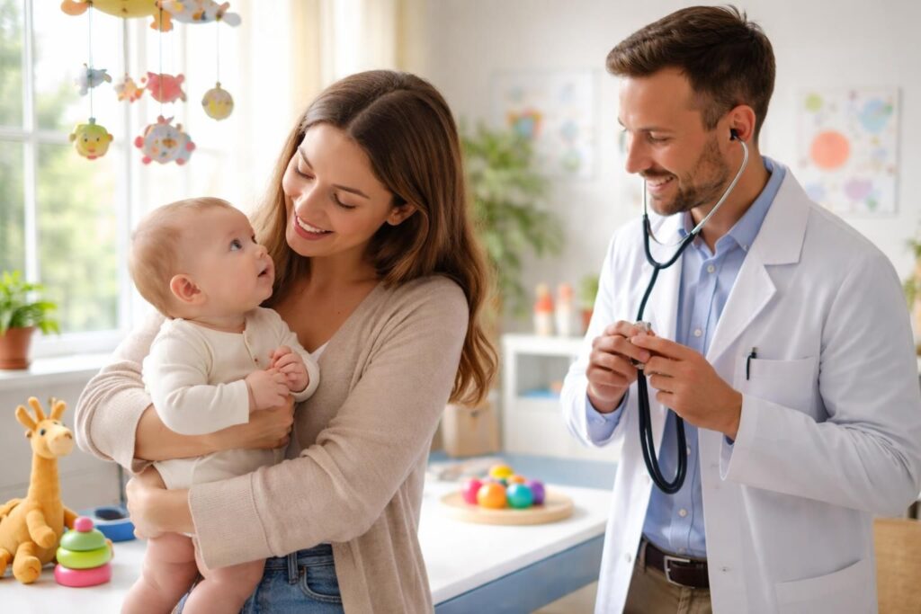 découvrez des astuces efficaces pour rassurer votre bébé lors des visites médicales et rendre ces moments plus sereins pour vous et votre enfant.