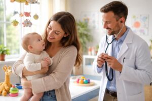 découvrez des astuces efficaces pour rassurer votre bébé lors des visites médicales et rendre ces moments plus sereins pour vous et votre enfant.