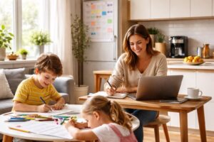 découvrez des astuces pratiques pour organiser efficacement vos journées lorsque vous travaillez tout en élevant deux enfants, afin de concilier vie professionnelle et familiale avec sérénité.
