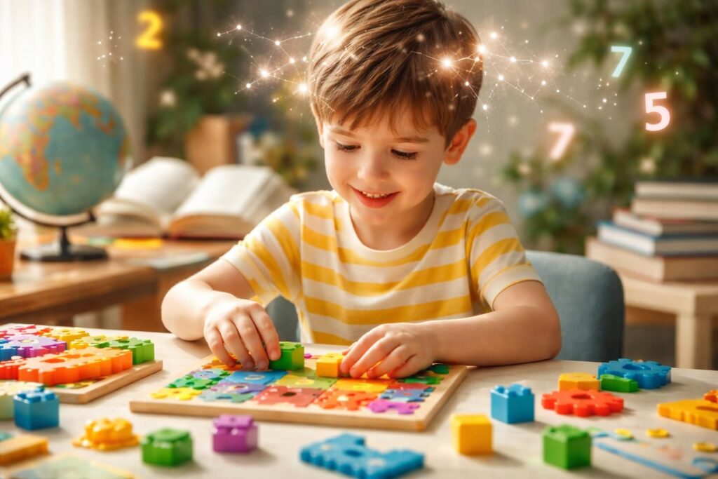 découvrez comment les jeux éducatifs favorisent le développement cognitif chez les enfants en stimulant leur mémoire, leur concentration et leur créativité.