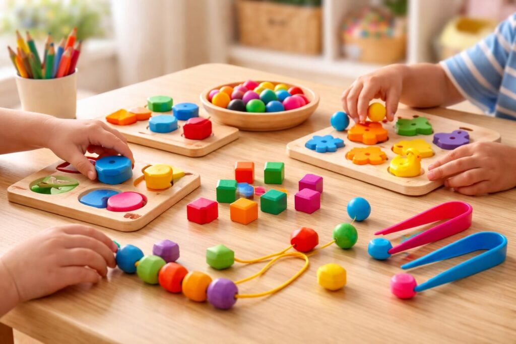 découvrez quels jouets stimulent efficacement la motricité fine chez les enfants pour favoriser leur développement et leur coordination.