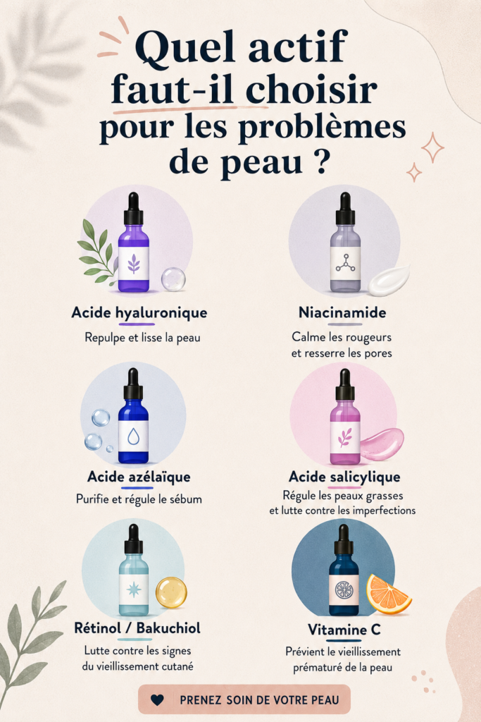 Femme appliquant un soin sur son visage avec des produits cosmétiques adaptables