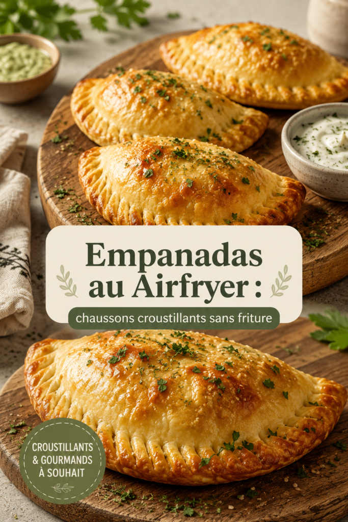 Empanadas croustillantes prêtes à être servies
