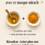 Masque miracle pour atténuer les taches sur la peau naturelle