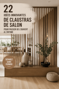 Un salon moderne avec une cloison en verre séparant deux espaces de vie.