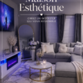 Une pièce de vie lumineuse avec une décoration esthétique et harmonieuse.