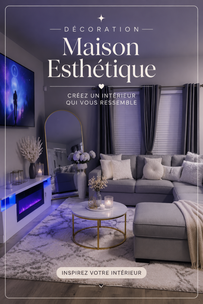 Une pièce de vie lumineuse avec une décoration esthétique et harmonieuse.