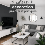 Un intérieur décoré avec des éléments simples et abordables, idéal pour inspirer une nouvelle décoration à petit prix.