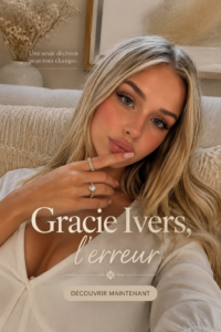 Gracie Ivers souriante devant son profil Instagram, illustrant sa créativité