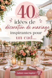 Décoration de mariage avec des fleurs et des bougies pour une ambiance romantique.