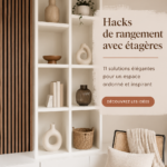 Meuble de rangement IKEA élégant et pratique dans un intérieur contemporain
