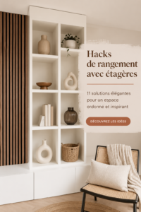 Meuble de rangement IKEA élégant et pratique dans un intérieur contemporain