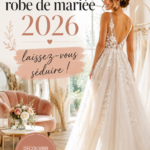 Une collection de robes de mariée tendance pour 2026, affichant divers styles moderne et élégant.