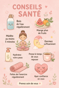 Une femme méditant dans un espace calme et décoré simplement, symbolisant le bien-être et la sérénité.