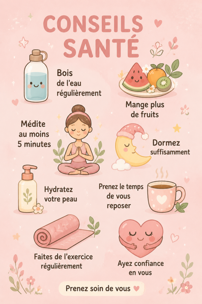 Une femme méditant dans un espace calme et décoré simplement, symbolisant le bien-être et la sérénité.