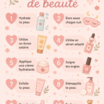 Femme appliquant un soin de beauté pour sublimer son éclat naturel.