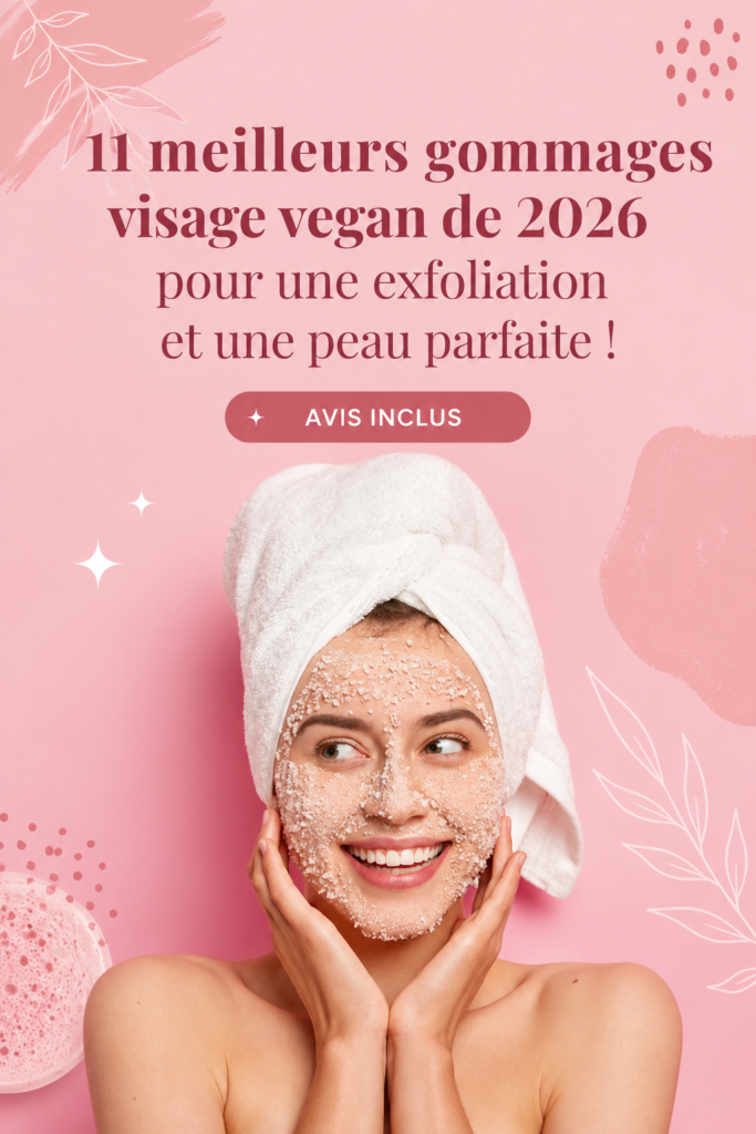 Sélection de gommages vegan pour une peau éclatante et hydratée