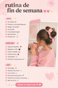 Femme se détendant dans son espace bien-être à la maison, entourée d'éléments relaxants.