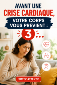 Femme réfléchissant à sa santé cardiaque en écoutant son corps.