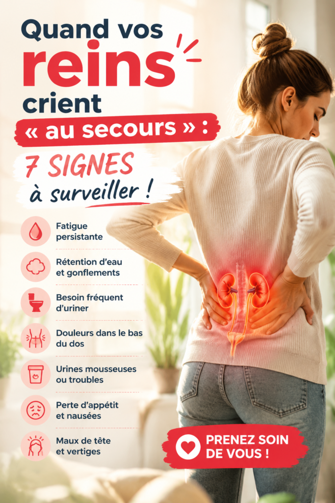 Femme prenant soin de sa santé rénale