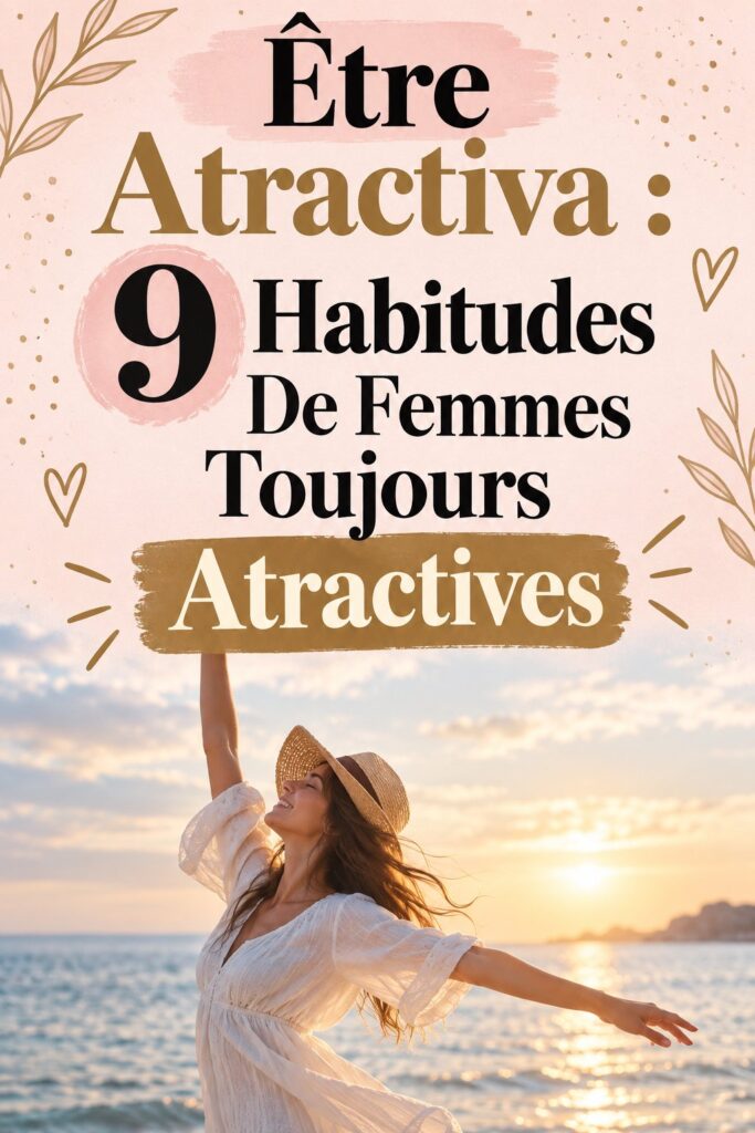 Femme souriante mettant en avant sa beauté naturelle avec des gestes simples