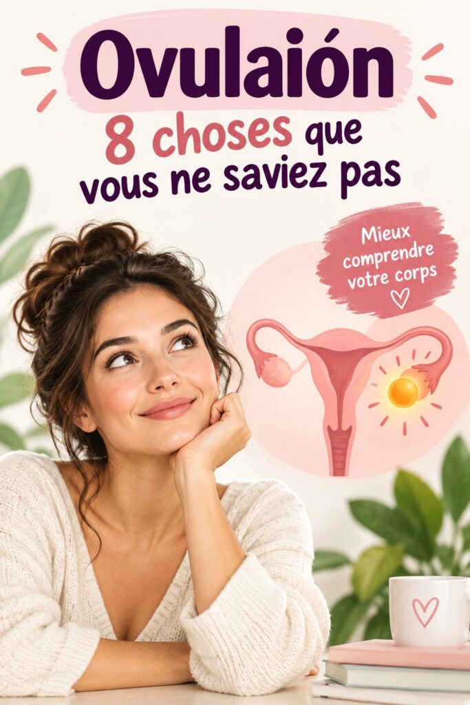 Image illustrant l'ovulation et ses étapes