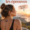 Femme montrant un tatouage symbolique sur le bras, évoquant la résilience.