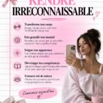 Femme avec un nouveau look et une coiffure tendance, illustrant une transformation beauté