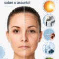 Femme souriante appliquant une crème sur son visage, représentant le soin de la peau.